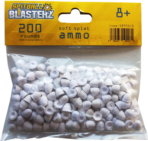 Spitball Blasterz 200 Pellets - Soft Splat Ammo!