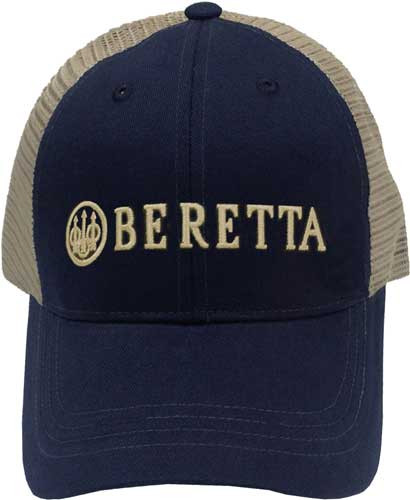 Beretta Cap Trucker L.profile - Cotton Mesh Back Navy Blue