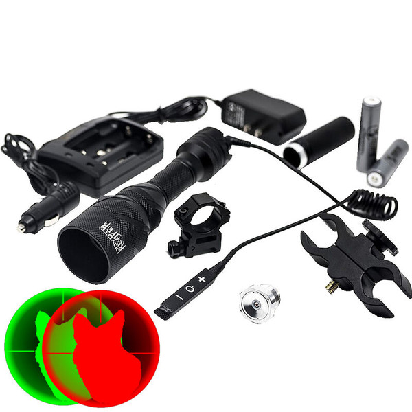Predator Tactics Coyote Reaper Rifle Kit Red and Green LEDs
