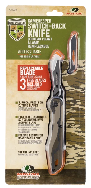 Allen Mossy Oak Gamekeeper, Allen 18932 Switchback Repl Blade Knife  Moob