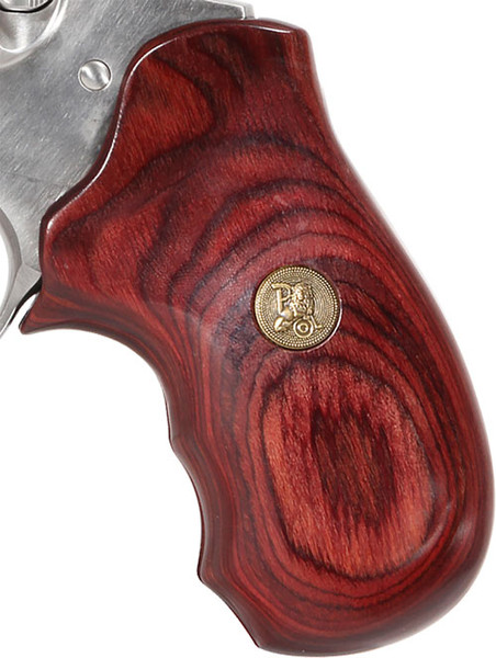Pachmayr Laminated Wood Grips - Ruger Sp101 Rosewood Smooth