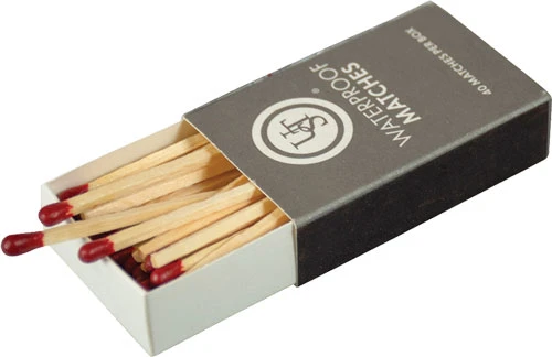 Ust Waterproof Matches 4-pack - 40 Matches Per Box
