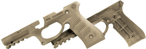 Recover Tact. Bc2 Beretta 92 - Grip And Rail System Tan