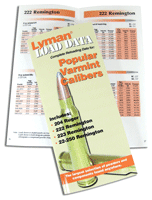 Lyman Load Data Book - .20cal-.22cal 72 Pages