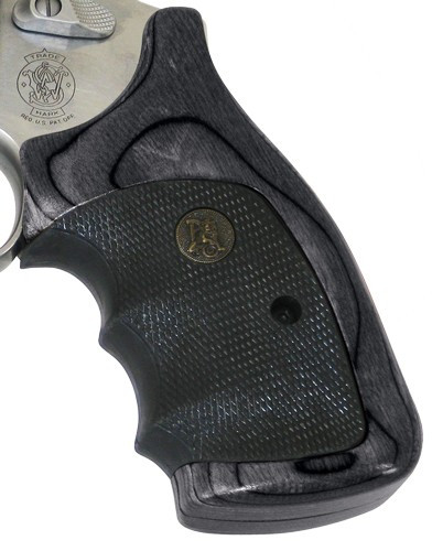 Pachmayr American Legend Grips - S&w J-frame Rb Charcoal