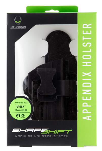Alien Gear Holsters Shapeshift, Agh Ssap-0057-rh      Shape Shift Appendix Gl19
