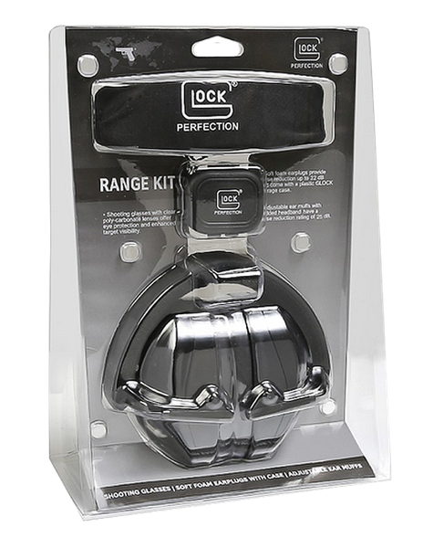 Glock Range Kit, Glock Ap60220  Range Kit(glasses/muffs/plugs)