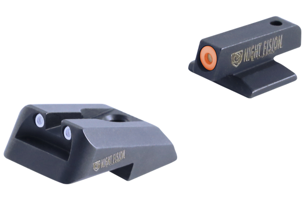 Night Fision Night Sight Set, Nf Nvk-053-003-ogwg     Ns Novak 1911 Commdr/govt