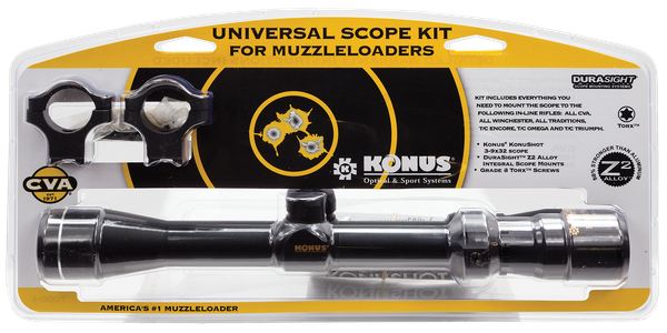 Cva Universal, Cva Aa2002    Scope Kit 3-9x32