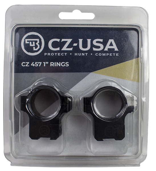 Cz Cz457, Cz 40086 Alum Scope Rings 1in  Cz457 11mm Dovetail