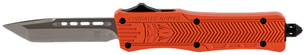 Cobra Tec Knives Llc Ctk-1, Cobratec Sorctk1sdns Ctk-1 Drop Blade Orange