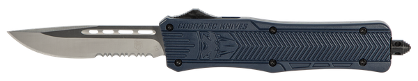Cobra Tec Knives Llc Ctk-1, Cobra Mnyctk1mds     Med Ctk1 Nypd Serr Drop Blue