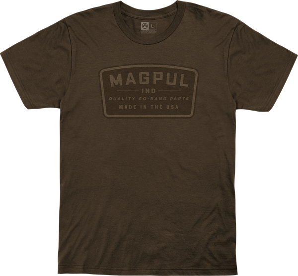 Magpul Industries Corp Go Bang Parts, Magpul Mag1111-200-l  Go Bang Parts  Shirt Lg  Brn