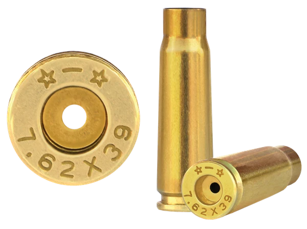 Starline Brass Unprimed Cases, Star 762x39eup-50       Unp Brass 7.62x39 Russia