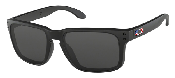 Oakley (luxottica) Holbrook, Oakley Holbrook Holbrook Usa Flg Mat Blk W/ Grey