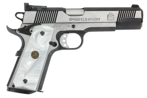 Pachmayr 1911, Pac 62001 1911 Grips White Pearl