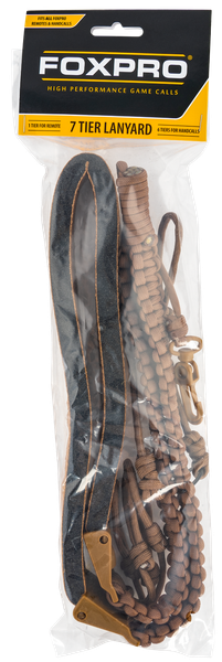 Foxpro 7 Tier Lanyard, Foxpro  Fxp Lan Tan    Furtaker 7 Tier Lanyard Tan