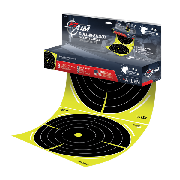 Allen Ez Aim, Allen 15256 Ezaim Pullnsht Splsh 12x12 Bllsye Trgt