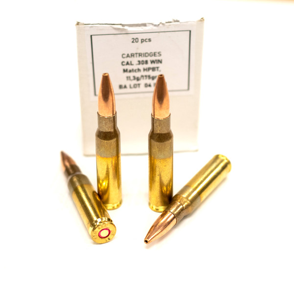 Igman .308 WIN/7.62 NATO, 175gr, HPBT - 20 Rounds