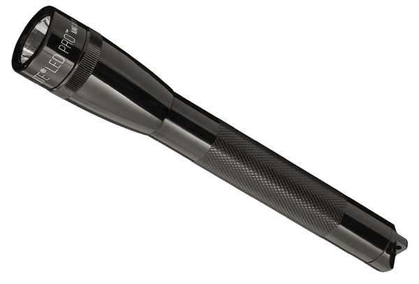 Maglite Mini Pro+ LED 2-Cell AA Flashlight w/Holster Black