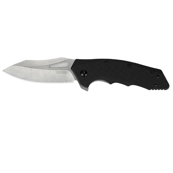 Kershaw Flitch Assisted 3.25 in Stonewash Plain GFN Handle