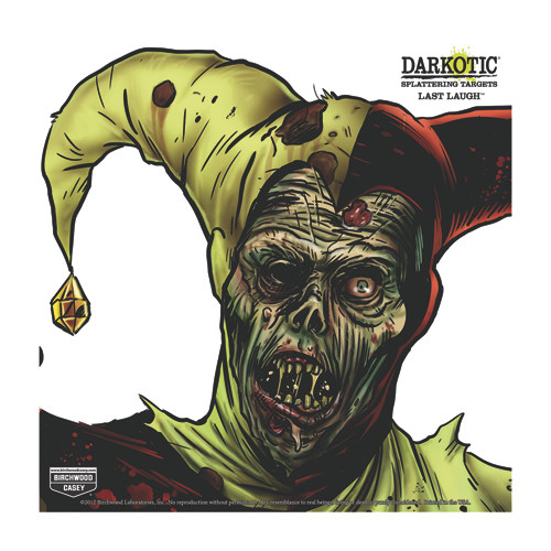 BW Casey Darkotic Last Laugh 12in Adhesive Target-5 Targets
