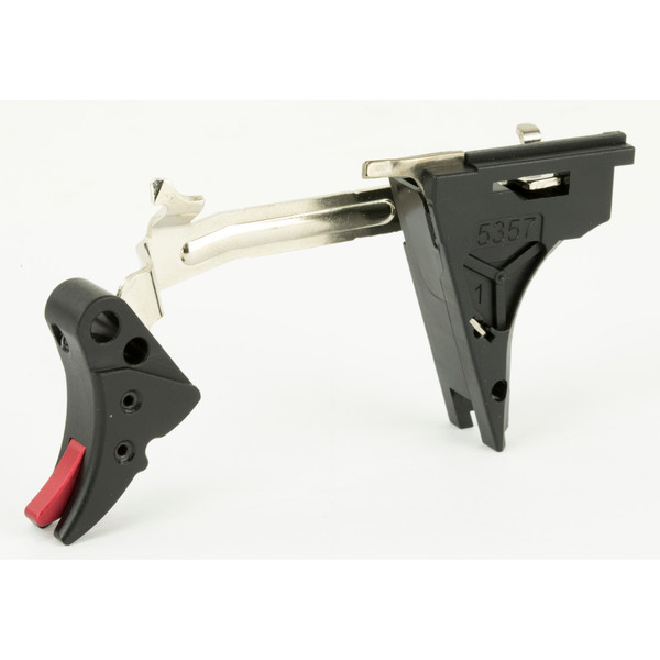 ZEV Fulcrum Adjustable Trigger Ultimate G4 9mm Black/Red