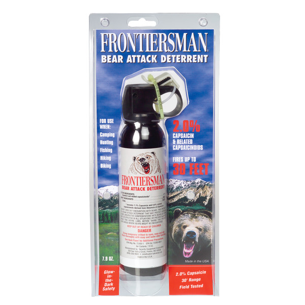 Sabre Frontiersman Bear Spray W/hlst