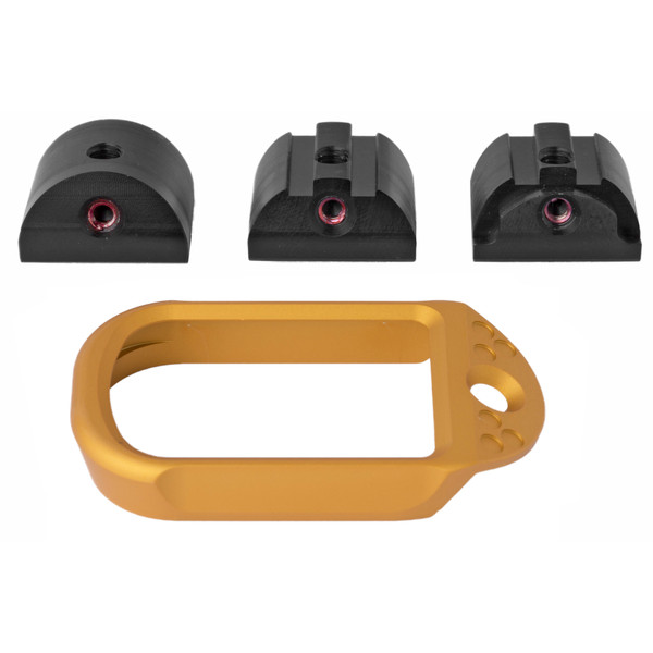 Bad Magwell For Glock 19/23/32 Gold