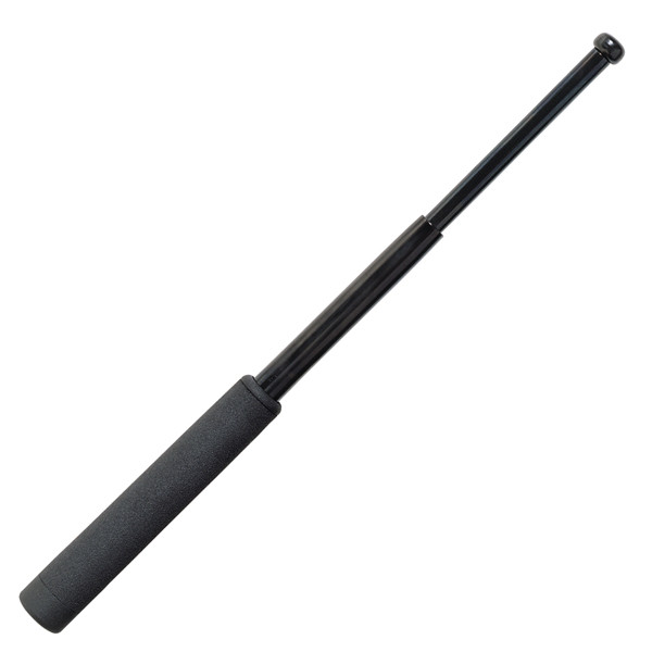 ASP 16 Inch Foam Black Chrome Baton with Friction Loc
