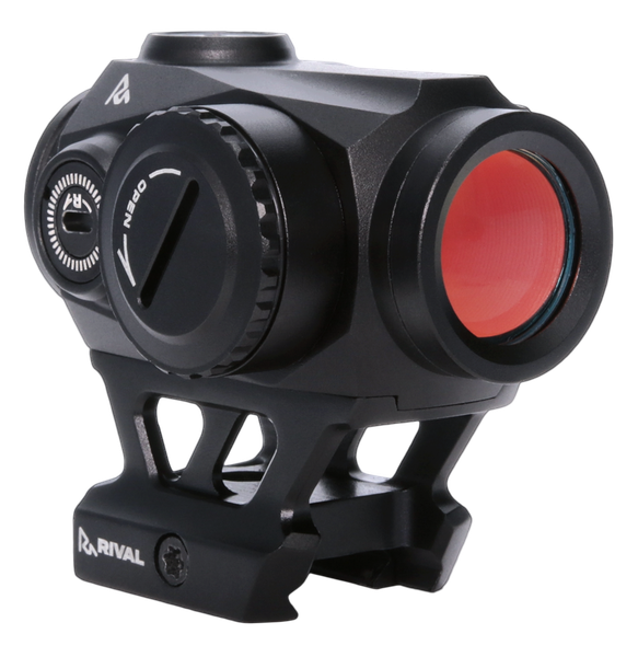 RIVAL ARMS X2 SCOPE RED DOT 22MM BLACK RA-RA8122BN