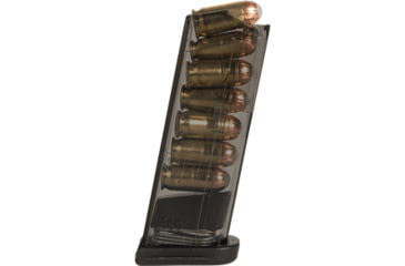 Elite Tactical Systems Group Magazine For Glock .380acp 7rd Carbon Smoke Fits Glock 42