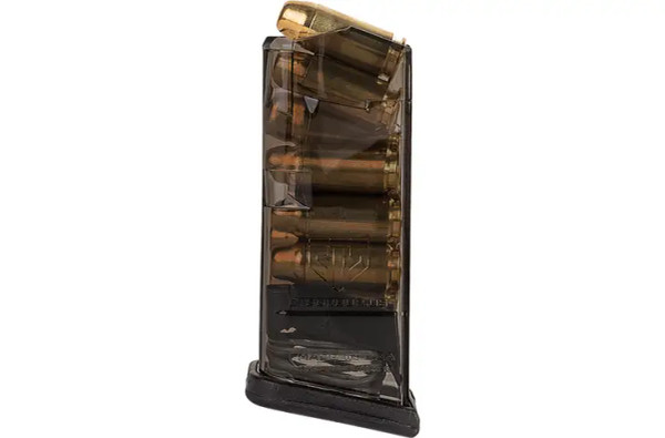 Elite Tactical Systems Group Magazine For Glock .40sw 9rd Carbon Smoke Fits Glock 27