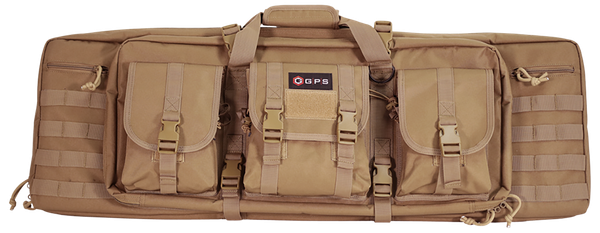 GPS Outdoors 36in Double Rifle Case FDE