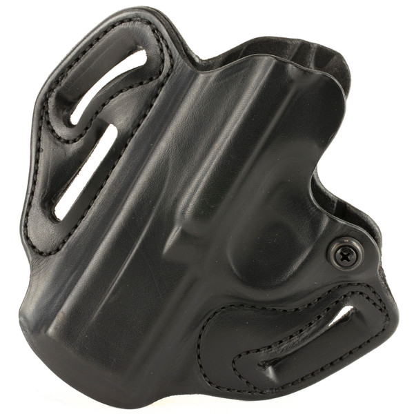 DeSantis Speed Scabbard FNH FNX9/FNX40 Belt Holster Left Hand Draw Leather Black 002BB30Z0