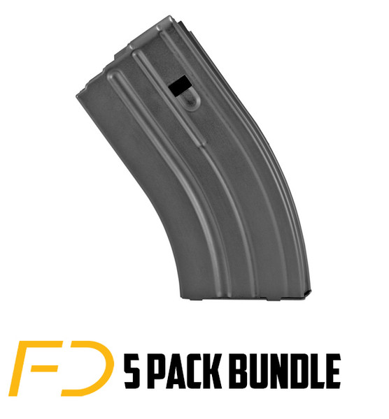 Duramag Magzine 7.62x39mm 20 rnd Black Stainless Steel - 5 pack