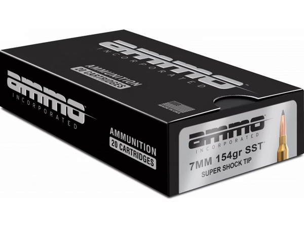 Ammo Inc Signature 7MM REM MAG, 124gr, SST - 20 Rounds [MPN: 7MM154SSTA20]