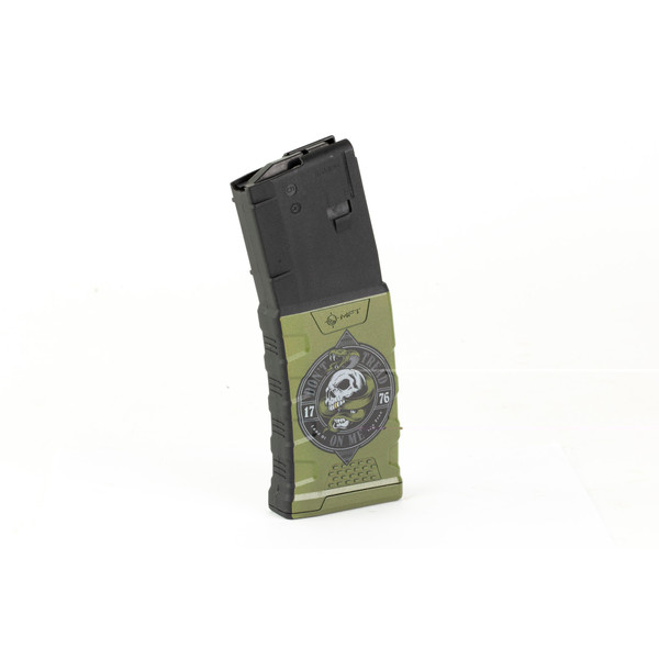 Mission First Tactical Extreme Duty 223 Remington/5.56 Nato 30rd Black Don't Tread on Me AR-15 Magazine