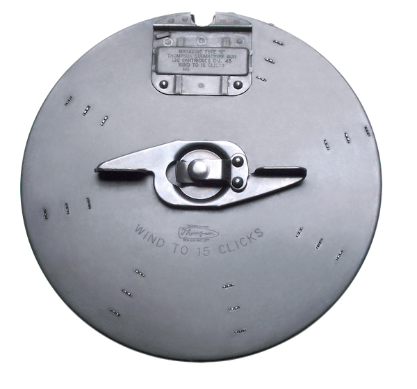 Thompson Magazine Drum .45 Acp 100-rounds Blued Steel