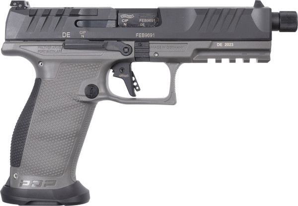 Walther Arms Pdp Pro Sd 9mm 5.1" 18+1 Black/Gray Optic Ready