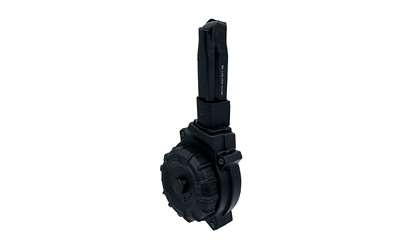 Pro Mag Ruger Maz9 9mm 50rd Black Drum