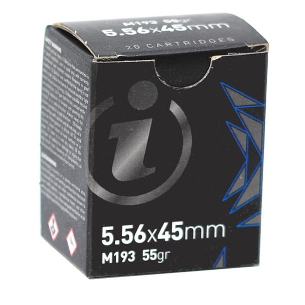 Igman 5.56X45MM, 55gr, FMJ - 20 Rounds [MPN: AIG556]