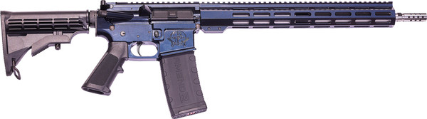 Great Lakes Firearms & Ammo Ar15 Galaxy 223 Wylde 16" 30rd Stainless Steel Liberty Blue Finish