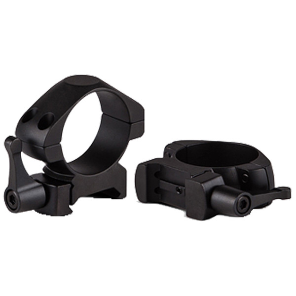 Konus 1" Quick Release Low Profile Scope Rings for Picatinny/Weaver