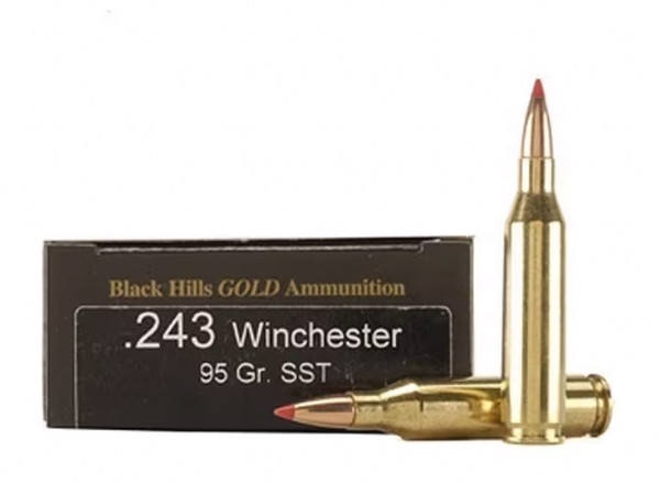 Black Hills Ammunition Gold .243 WIN, 95gr, SST - 20 Rounds [MPN: 1C243BHGN3]