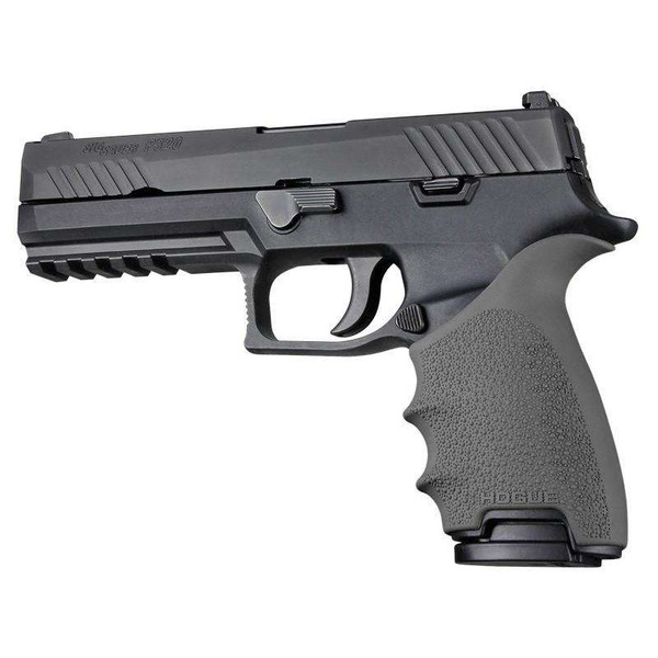 Hogue HandAll Beavertail Grip Sleeve Sig Sauer P320 Slate Grey