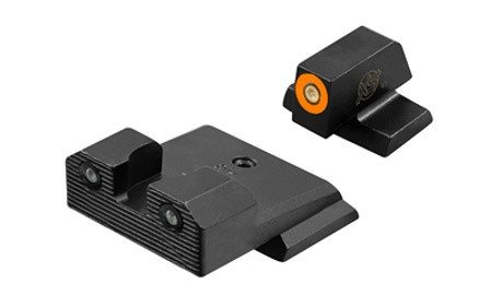 XS Sights R3d 2.0 S&w M&p Or Suppressor Height Orange