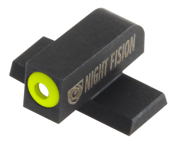 NIGHT FISION PERFECT DOT #8 FRONT NS SIG SAUER 9MM AND 357 P-SERIES PISTOLS, GREEN YELLOW OUTLINE - SIG-178-001-YGXX
