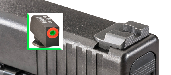 AmeriGlo Hackathorn Sight Set for Glock 20/21, Steel