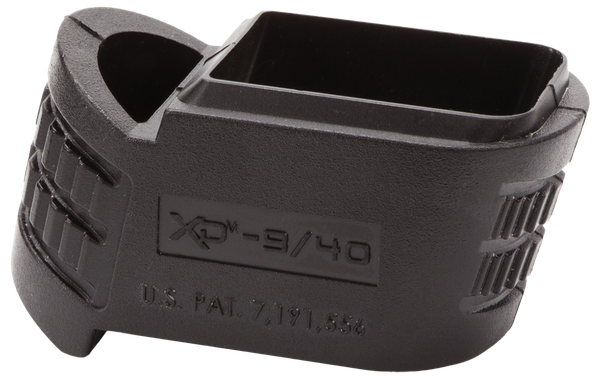 Springfield Armory XDM 3.8 9/40 Compact Magazine X-Tension Sleeve for Backstrap #1 Polymer Black